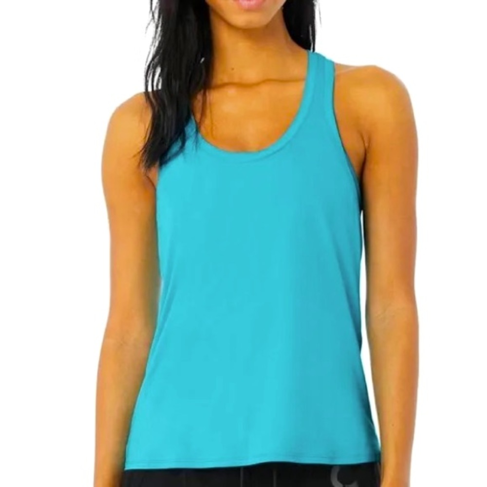 ⭐️NWT⭐️ Alo Pulse Tank in Bright Aqua